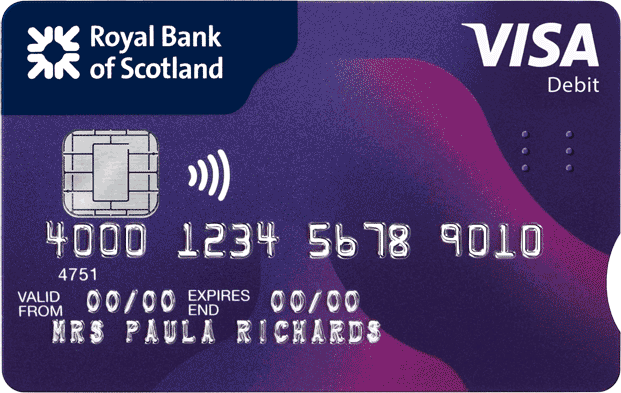 RBS Accessible debit card
